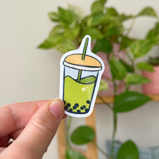 Matcha Bubble Tea - Sticker