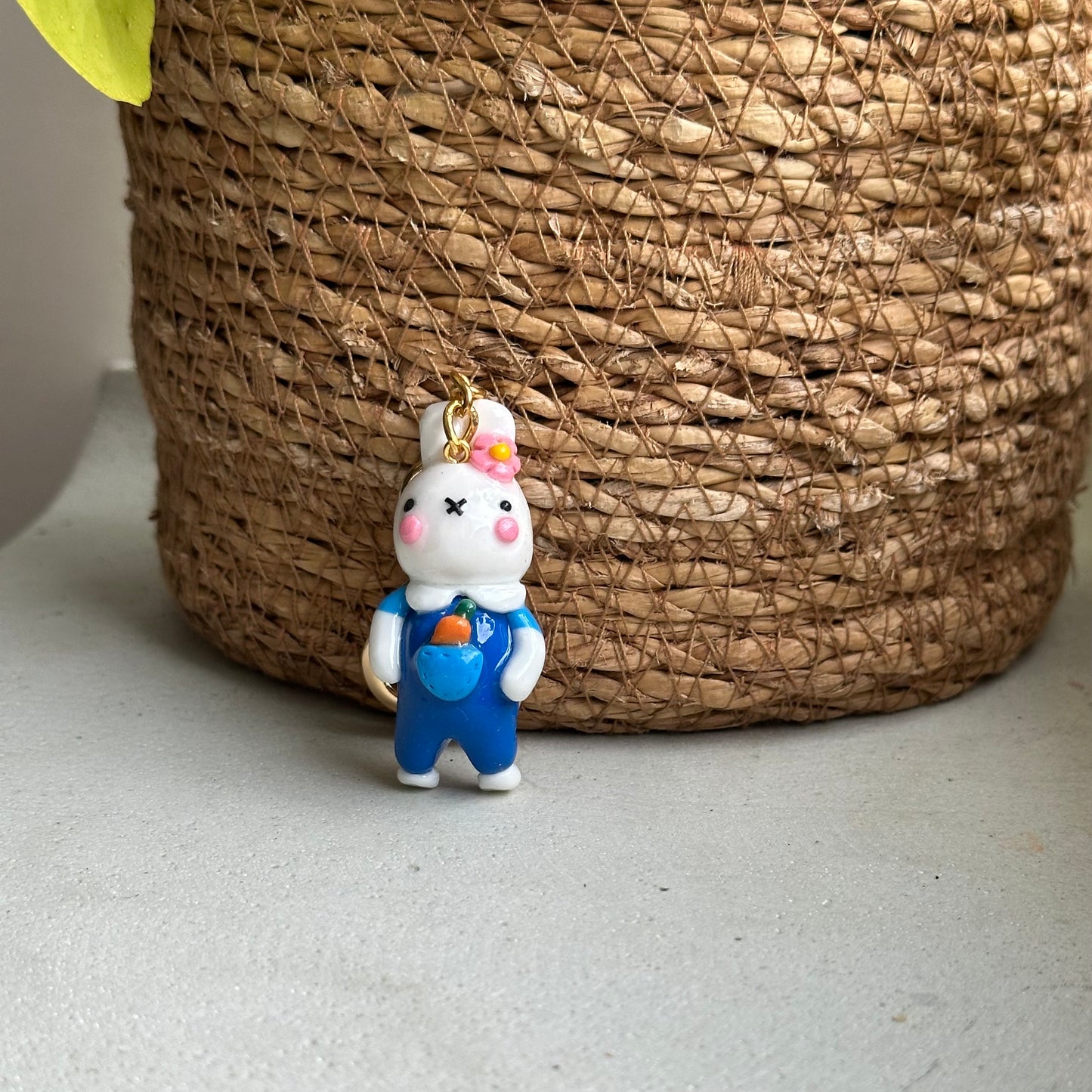 Farmers Bunny - Keychain