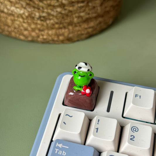 Cowboy Frog - Keycap